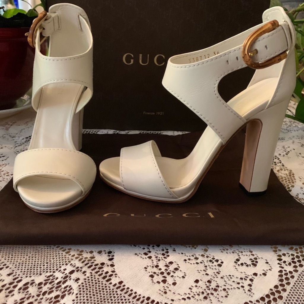 Beautiful Bamboo Gucci Heels